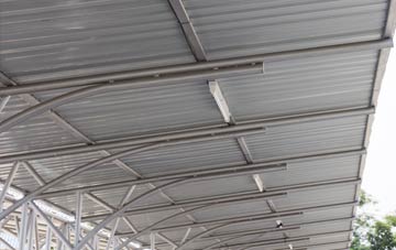 installing Old Blair metal roofing